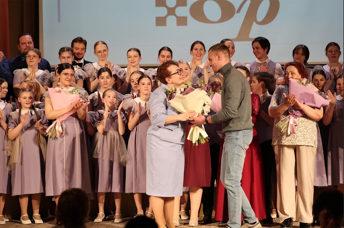 Концерт Детского хора. Елена Накишова
